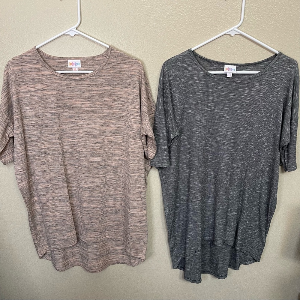 Lularoe Irma Short Sleeve T-Shirts Size XS
